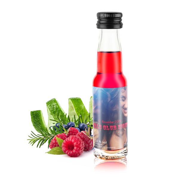 Himbeerlikör mit Gin 