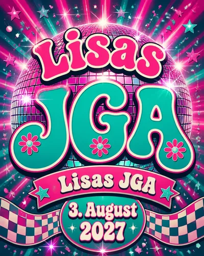 wunschetikett jga disco lisa likoerfactory