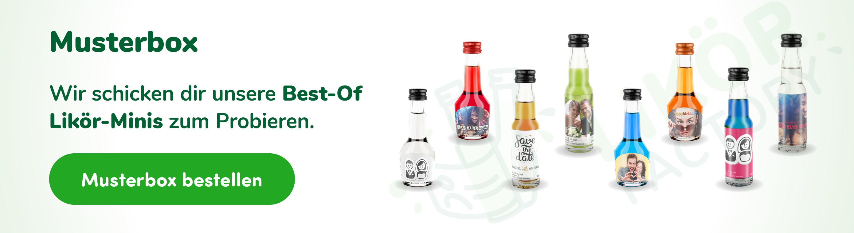 Likör-Minis Musterbox bestellen Likör-Minis Musterbox bestellen