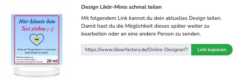 LikörFactory Online-Designer